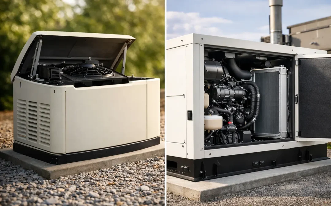 Air Cooled vs Liquid Cooled Generators