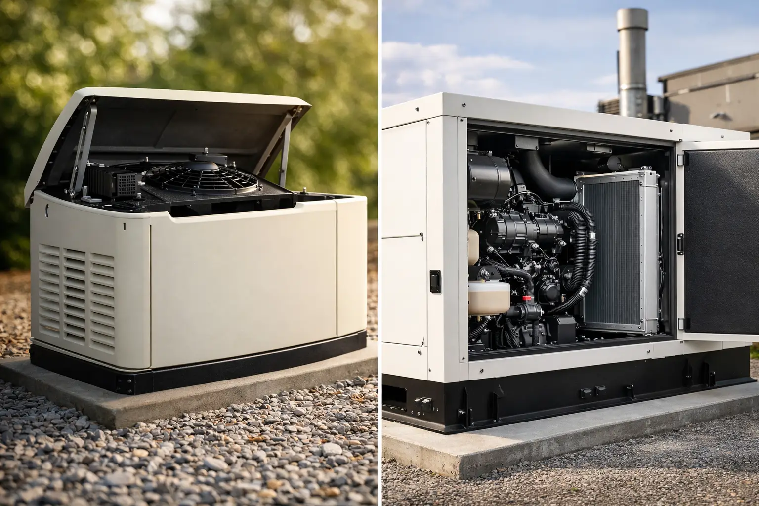Air Cooled vs Liquid Cooled Generators