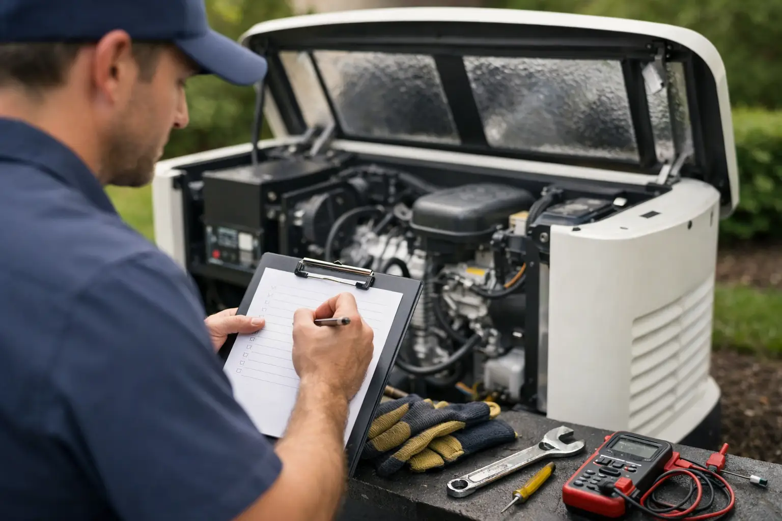 Standby Generator Maintenance Checklist