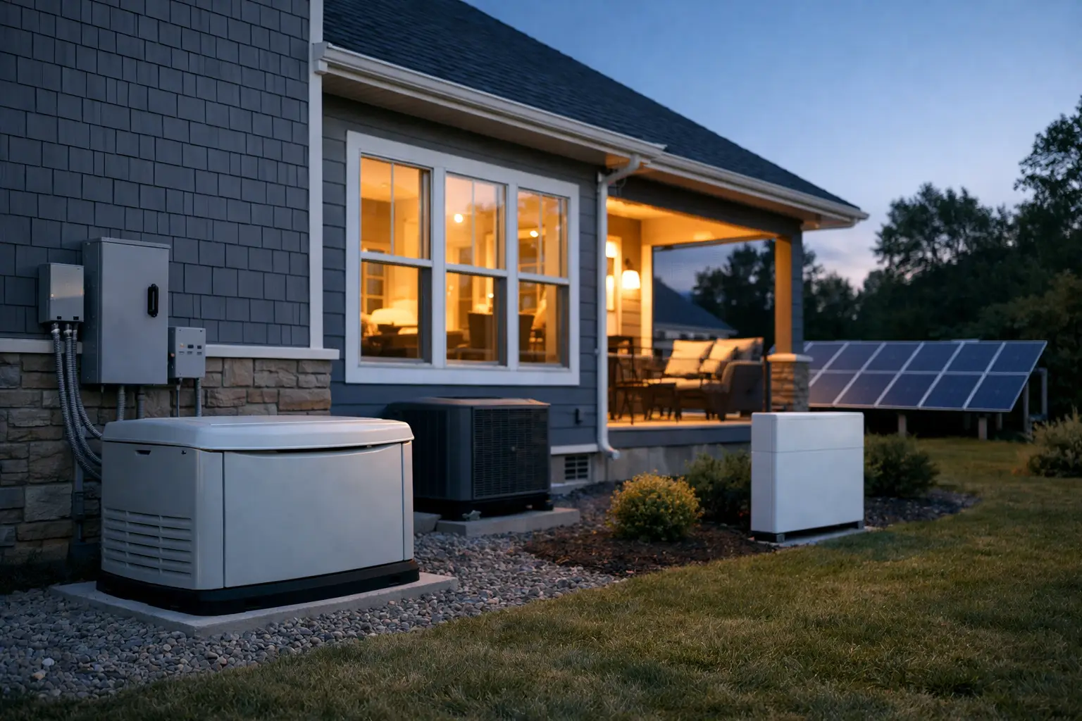 Whole Home Backup Power Example for Real Homes