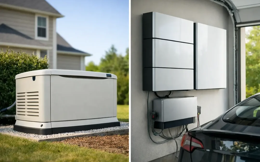 Whole House Generator vs Battery Backup