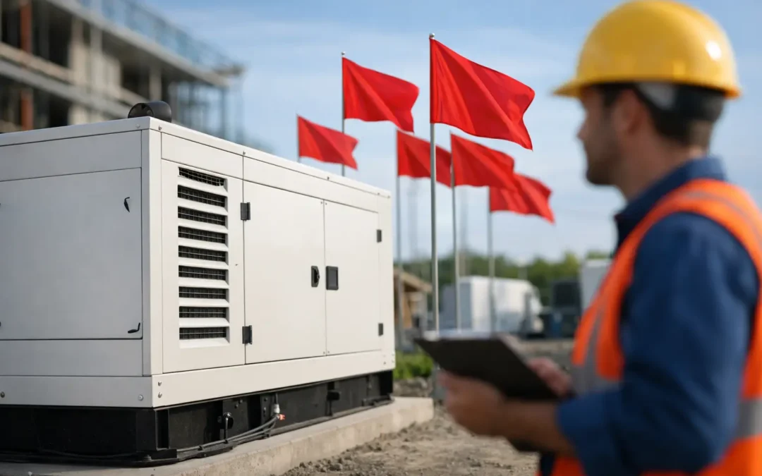9 Generator Contractor Red Flags to Watch