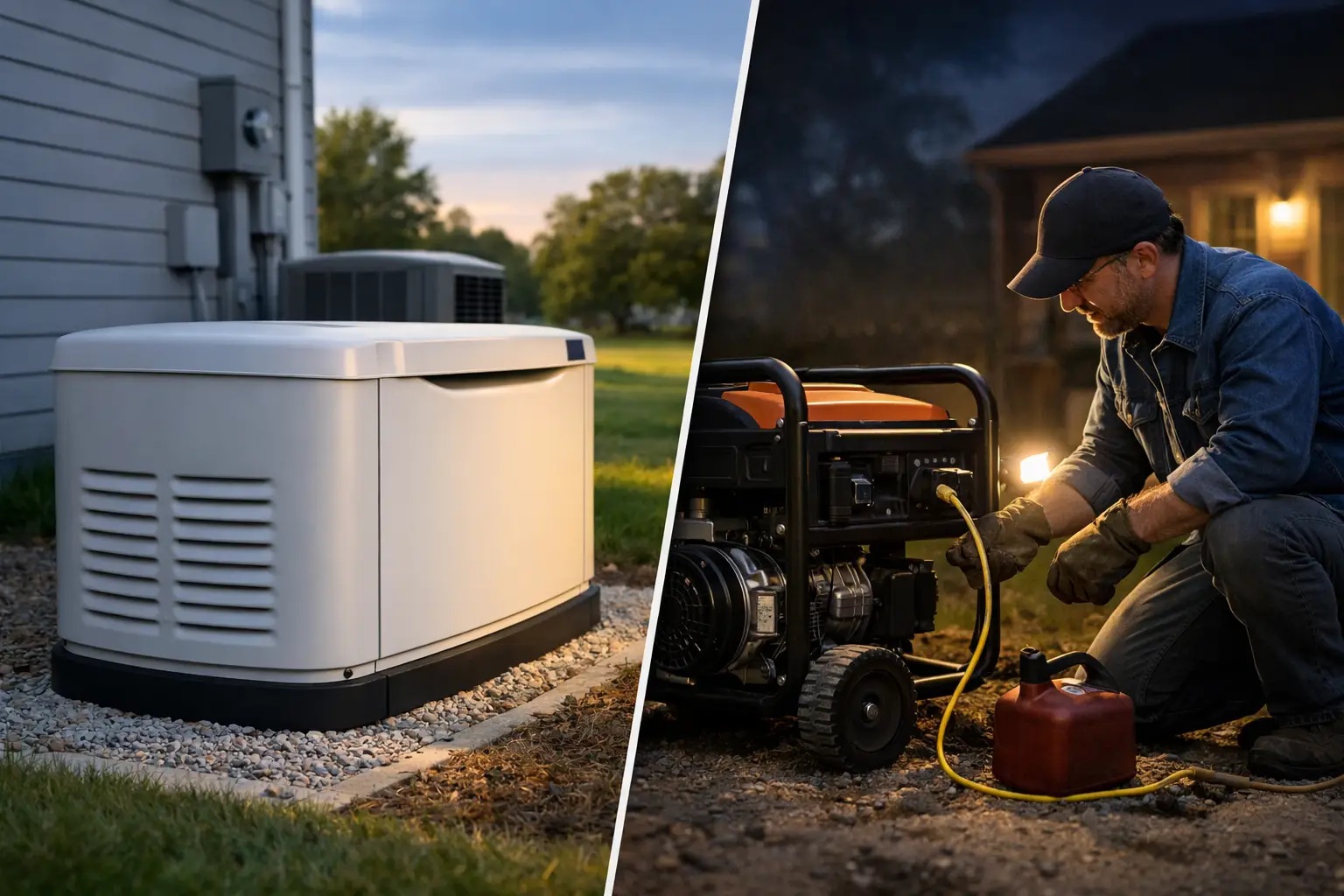 Automatic Standby vs Manual Backup Power