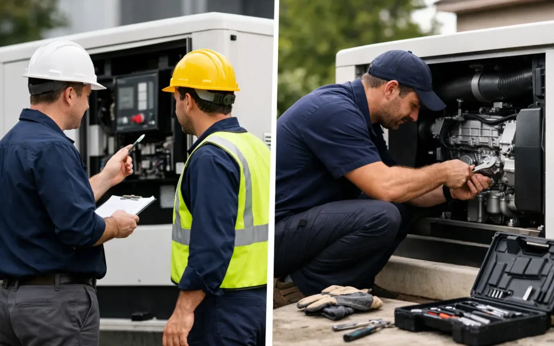 Generator Maintenance Contract vs One-Time Service