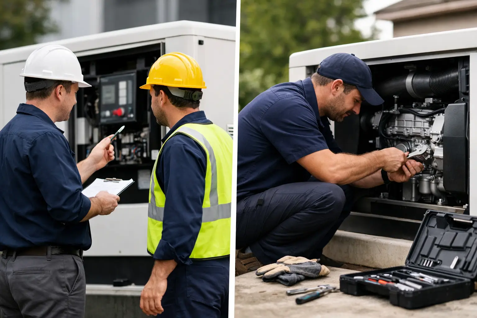 Generator Maintenance Contract vs One-Time Service