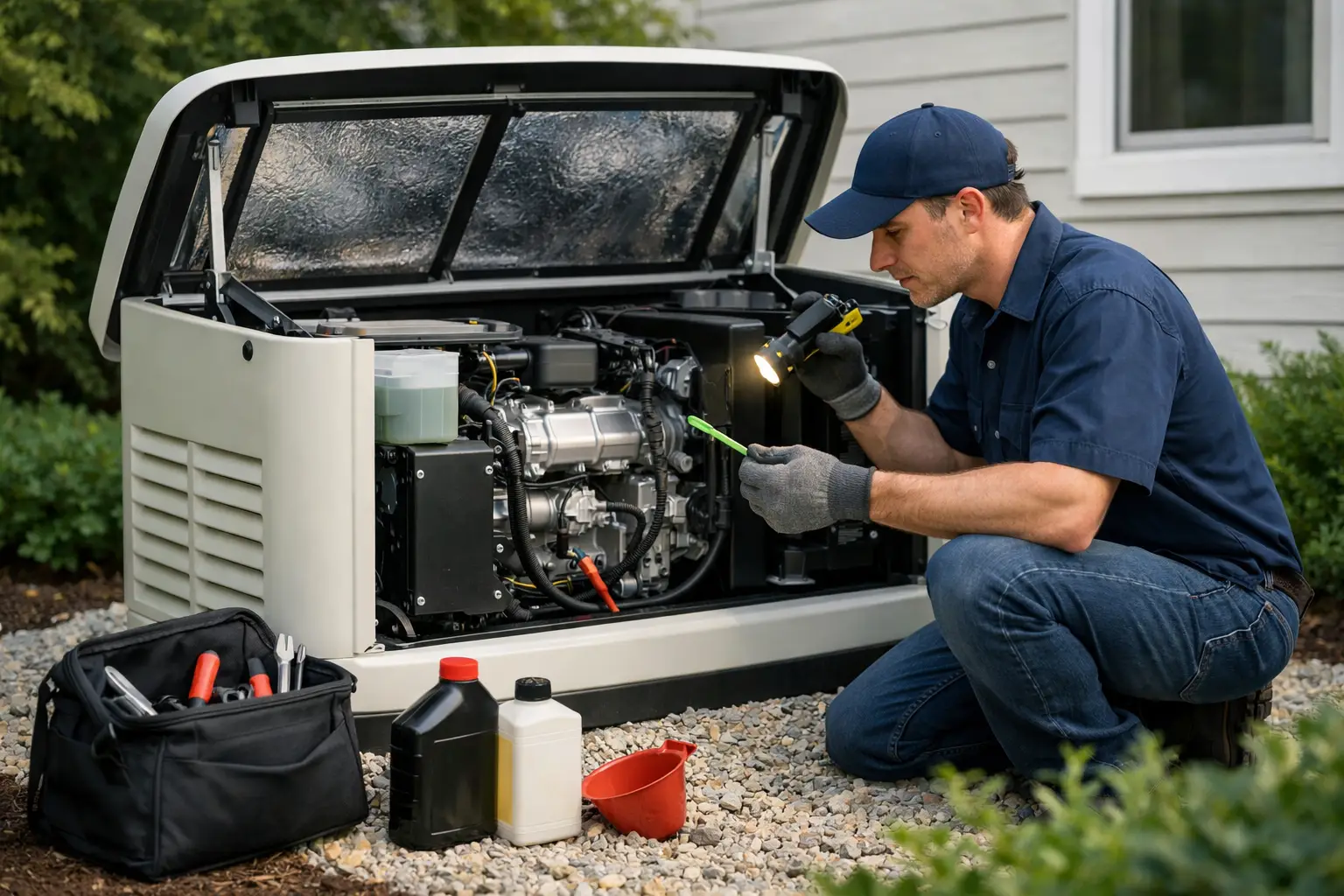Whole House Generator Maintenance Basics