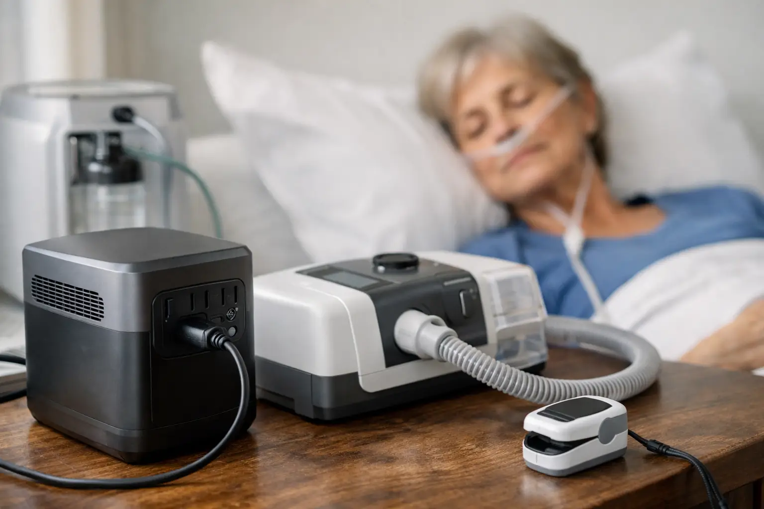 Backup Power for Medical Devices at Home