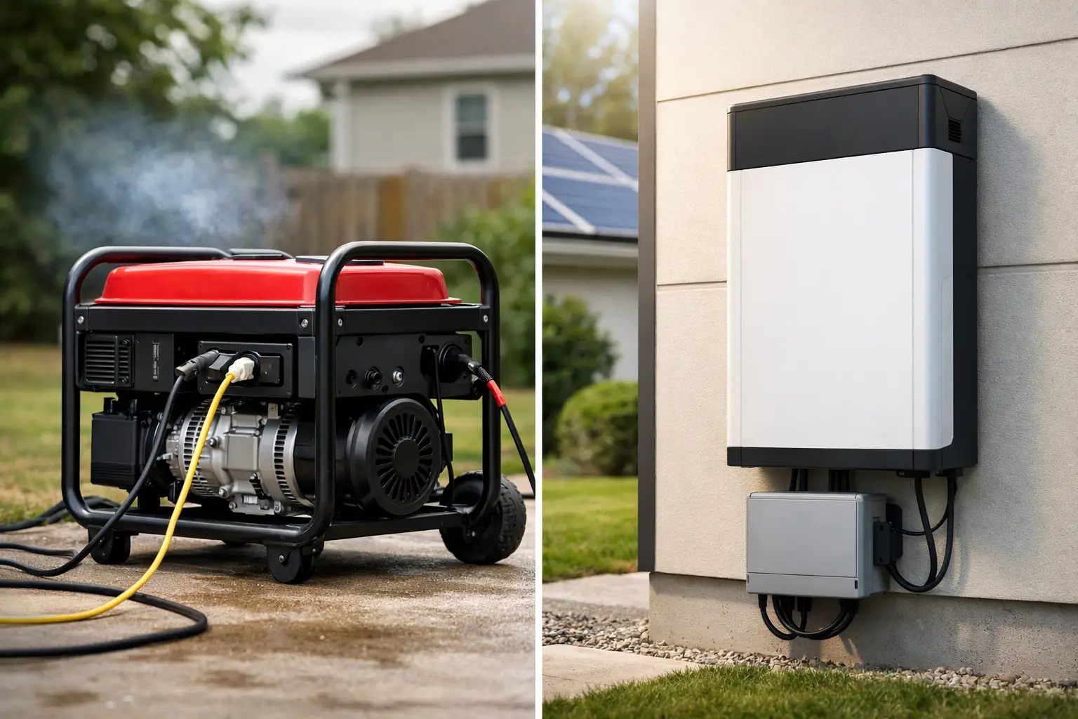 Generator vs Battery Backup: Which Fits?