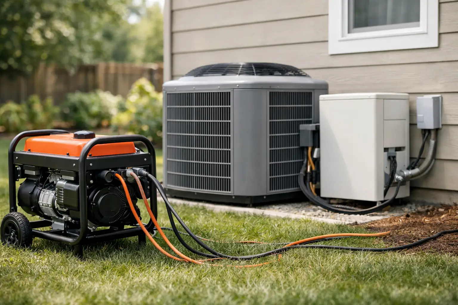 Can a Generator Run an HVAC System at Home?